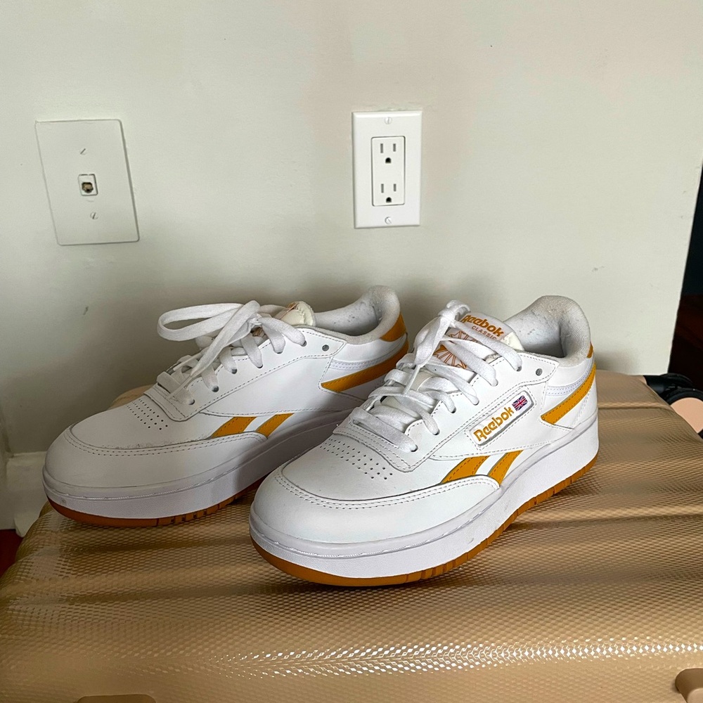 Reebok Club C Double - Women's - Yellow/White